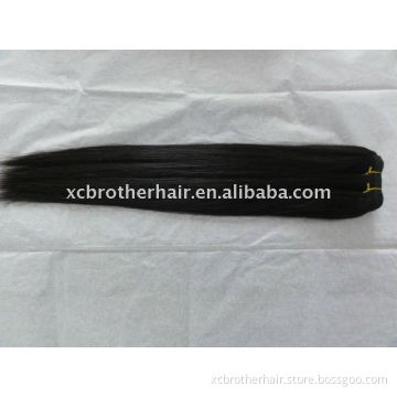 Best quality 100% natural straight hair weft
